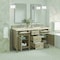 James Martin Vanities 60'' Double Vanity, Whitewashed Oak w/ 3 CM Eternal Marfil Quartz Top 424-V60D-WWO-3EMR - alternate 6